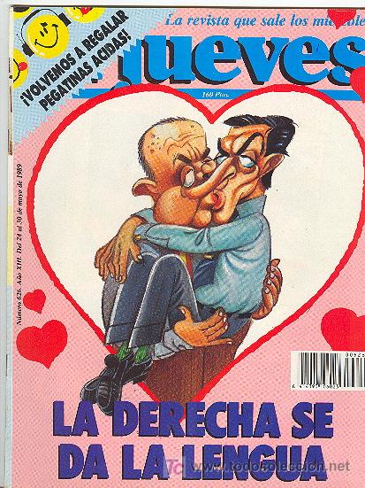 C&oacute;mics: EL JUEVES N&ordm; 626 : LA DERECHA SE DA LA LENGUA - Foto 1