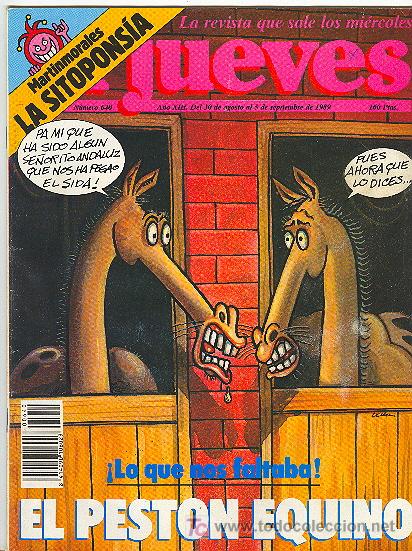 C&oacute;mics: EL JUEVES N&ordm; 640 : EL PESTON EQUINO - Foto 1