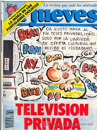 C&oacute;mics: EL JUEVES N&ordm; 641 : TELEVISION PRIVADA - Foto 1