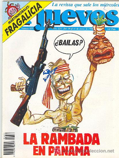 C&oacute;mics: EL JUEVES N&ordm; 659 : LA RAMBADA EN PANAMA - Foto 1