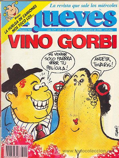 C&oacute;mics: EL JUEVES N&ordm; 701 : VINO GORBI - Foto 1