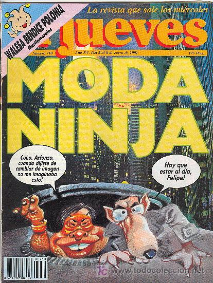 C&oacute;mics: EL JUEVES N&ordm; 710 : MODA NINJA - Foto 1