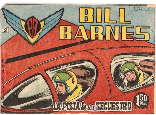 C&oacute;mics: BILL BARNES N&ordm; 2. LA PISTA DE UN SECUESTRO. ORIGINAL. ED ROLLAN. - Foto 1