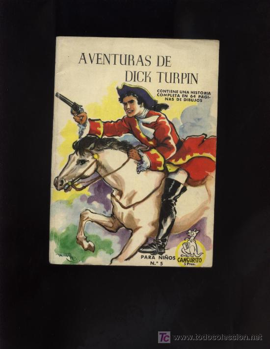 C&oacute;mics: AVENTURAS DE DICK TURPIN COLECCION CANGURITO N? 5 - Foto 1