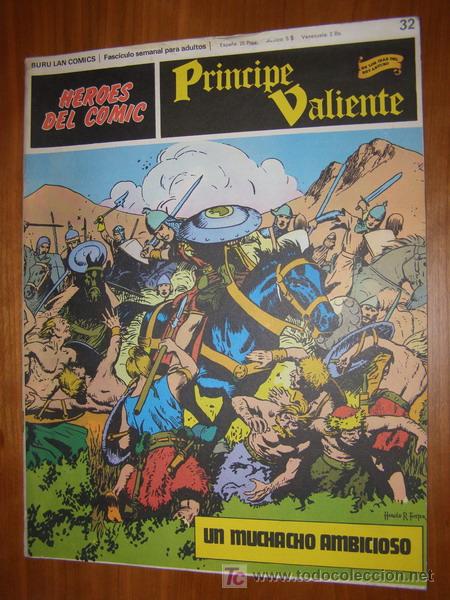 C&oacute;mics: Comic PR&Iacute;NCIPE VALIENTE,colecci&oacute;n heroes del comic, BURULAN COMICS. A&ntilde;o 1972. n&ordm; 32. - Foto 1