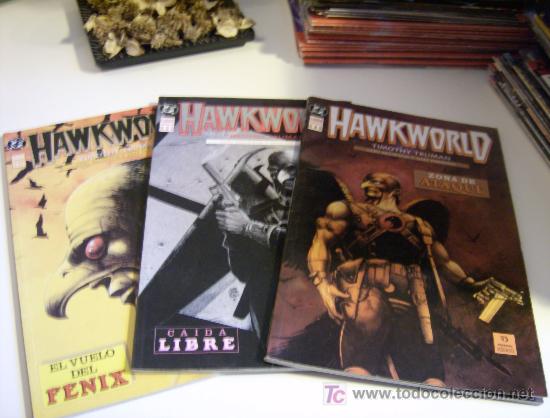C&oacute;mics: hawkworld. obra completa. 3 ejemplares. - Foto 1
