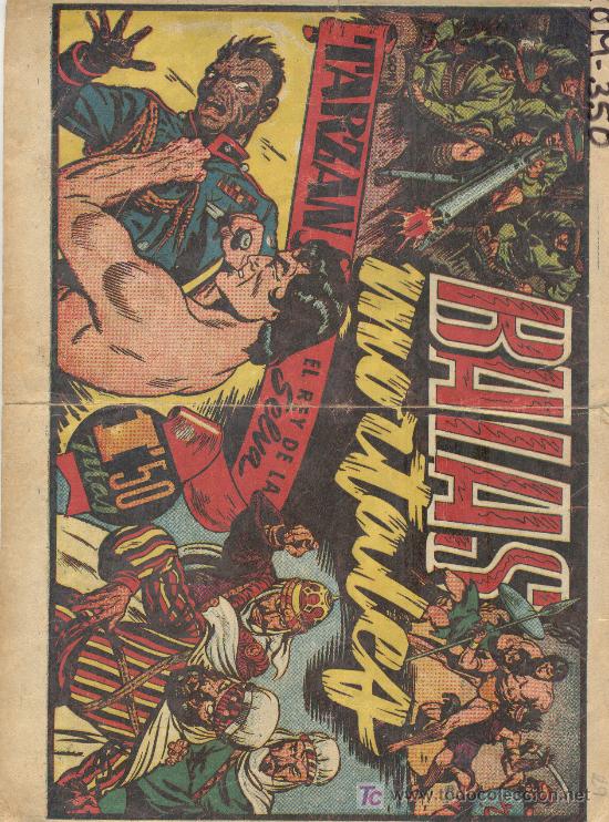 C&oacute;mics: (COM-350)COMIC TARZAN EL REY DE LA SELVA-Balas Mortales - Foto 1