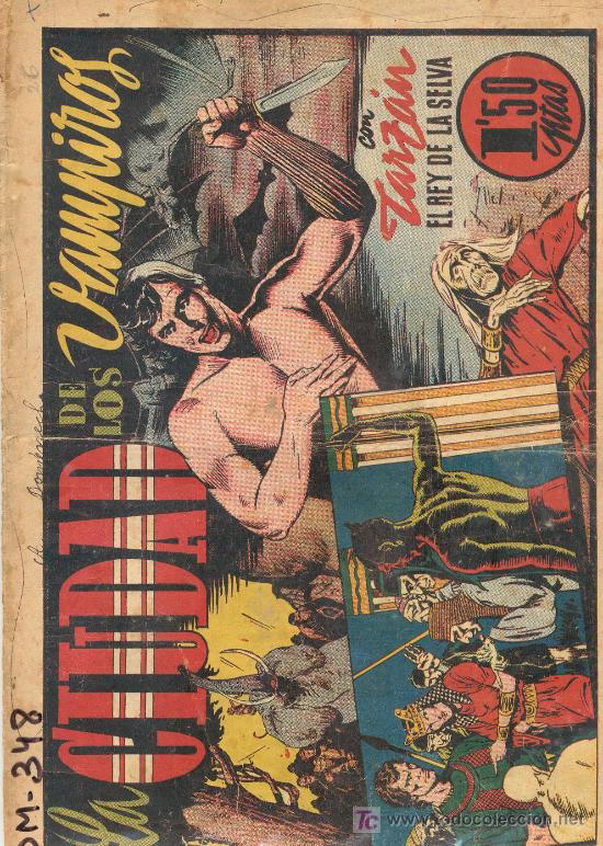 C&oacute;mics: (COM-348)COMIC TARZAN EL REY DE LA SELVA-La Ciudad de los Vampiros. - Foto 1