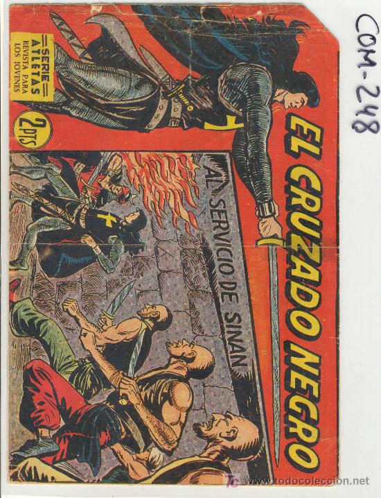 C&oacute;mics: (COM-248)COMIC EL CRUZADO NEGRO N&ordm;13 - Foto 1