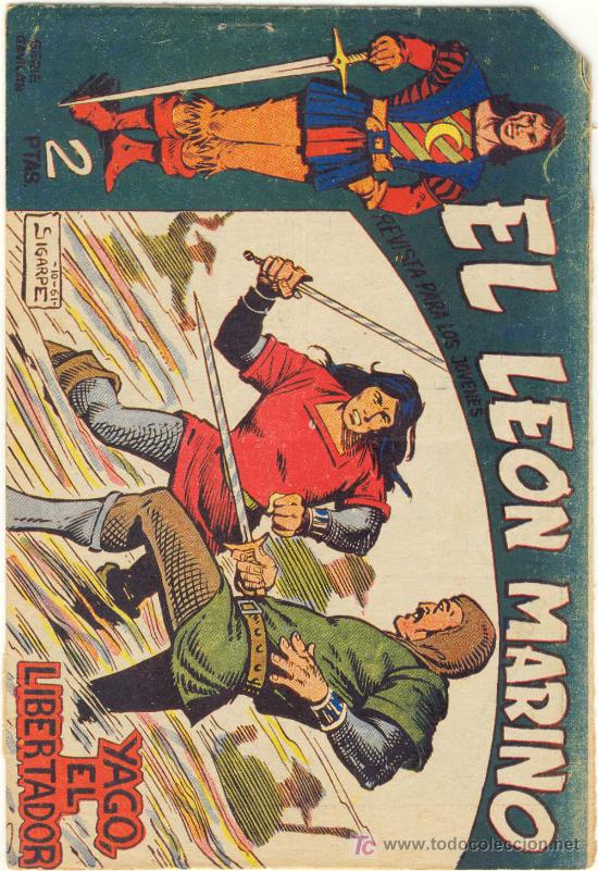 C&oacute;mics: (COM-230)COMIC EL LEON MARINO N&ordm;6 - Foto 1