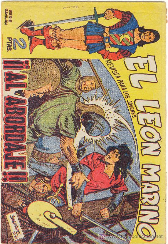 C&oacute;mics: (COM-229)COMIC EL LEON MARINO N&ordm;8 - Foto 1