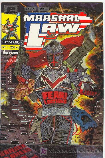 C&oacute;mics: MARSHAL LAW  DE PAT MILLS & KEVIN O&acute;NEIL - Foto 1