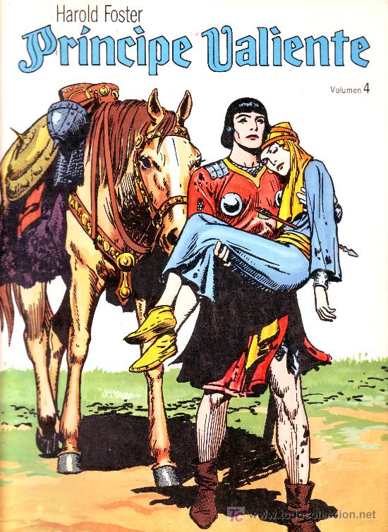 C&oacute;mics: principe valiente volumen 4. Harold foster. a&ntilde;o1978 - Foto 1