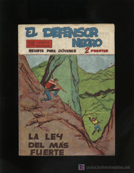 C&oacute;mics: EL DEFENSOR NEGRO N&ordm; 39 - Foto 1