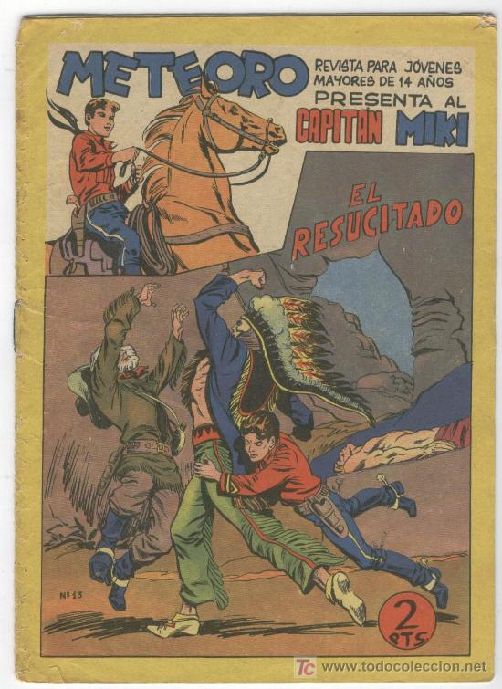 C&oacute;mics: EL CAPITAN MIKI - METEORO- N&ordm; 13 - Foto 1