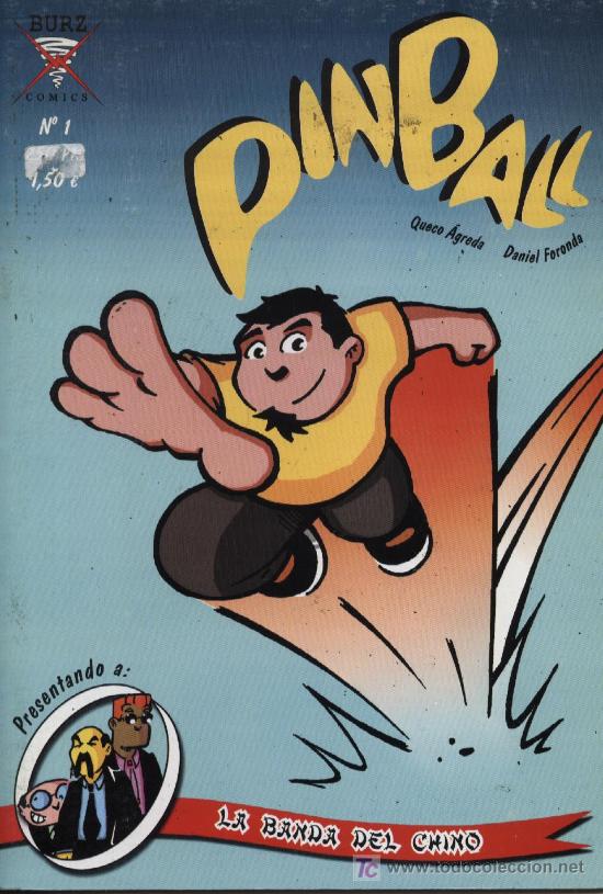 C&oacute;mics: Pinball  -  n&ordm; 1  -  Ed. Burz Comics  2000 - Foto 1