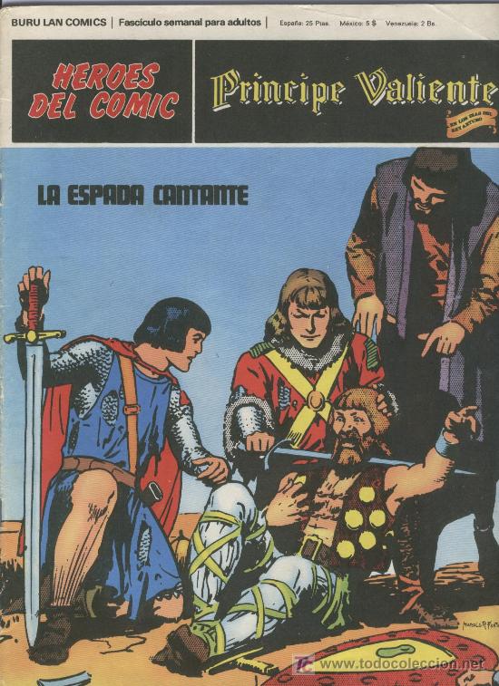 C&oacute;mics: PRINCIPE VALIENTE N&ordm; 4 BURULAN 1972 - Foto 1