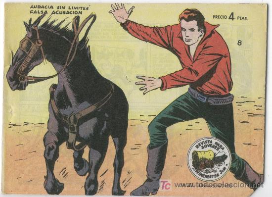 C&oacute;mics: WINCHESTER JIM N&ordm; 8 DE 4 PTS, 2 AVENTURAS, NUEVO - Foto 1
