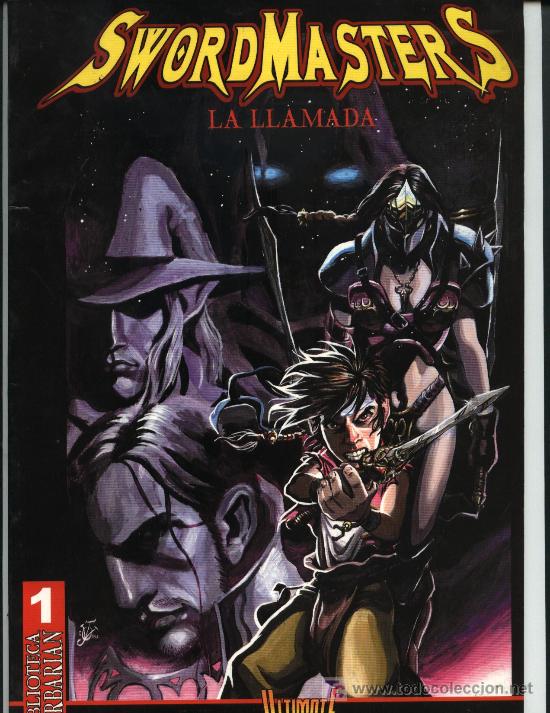 C&oacute;mics: Swordmasters, La Llamada (Biblioteca Barbarian)  -  n&ordm; 1  -  Ed. Ultima C&oacute;mics  1999 - Foto 1