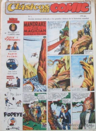 C&oacute;mics: CLASICOS DEL COMIC. N&ordm; 1 AL 11 ( FALTA EL N&ordm; 9). A-COMIC-097 - Foto 1