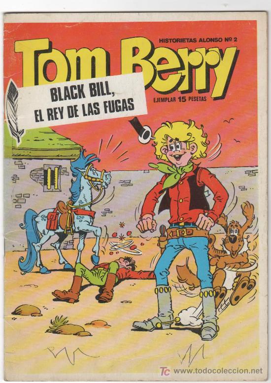 C&oacute;mics: TOM BERRY N&ordm; 2 HISTORIETAS ALONSO 1975 - Foto 1