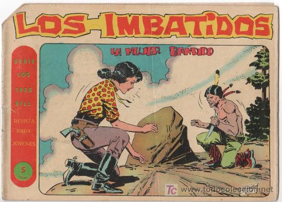 C&oacute;mics: LOS IMBATIDOS N&ordm; 12  DE 5 PTS10, dibujos de SEGRELLES - Foto 1
