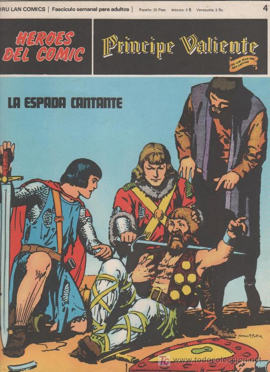C&oacute;mics: EL PRINCIPE VALIENTE N&ordm; 4 BURULAN 1972 - Foto 1