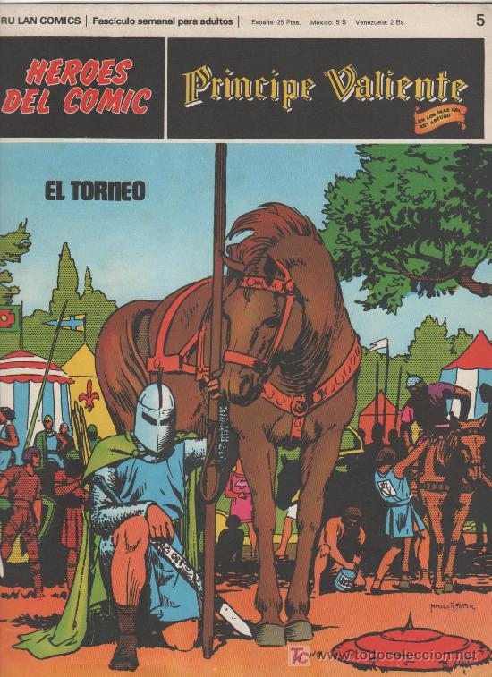 C&oacute;mics: EL PRINCIPE VALIENTE N&ordm; 5 BURULAN 1972 - Foto 1