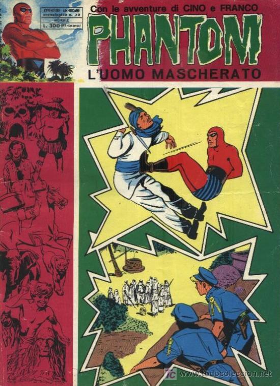 Comics : el fantasma enmascarado italiano