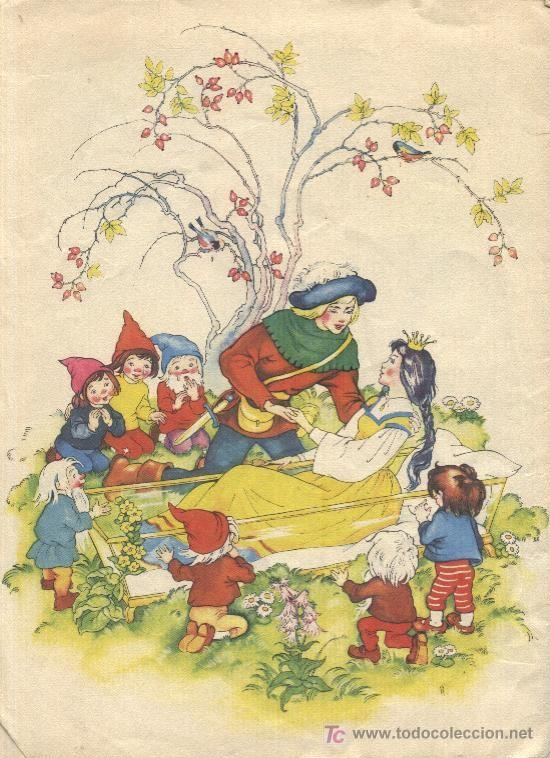 C&oacute;mics: blancanieves librito antiguo italiano - Foto 1