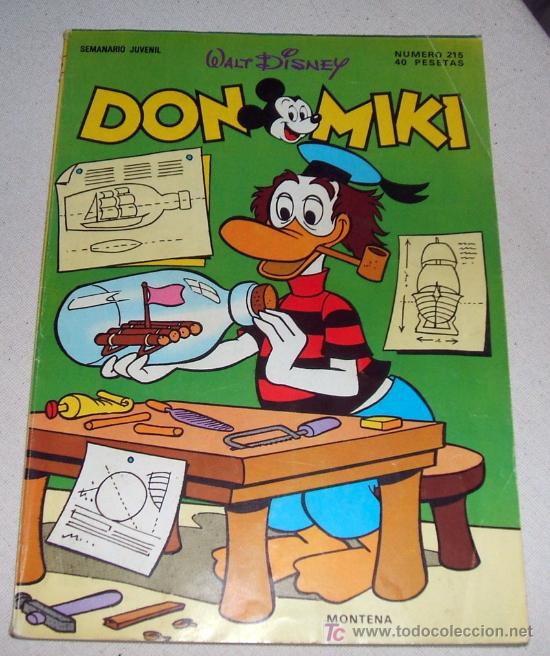 C&oacute;mics: ANTIGUO DON MIKI - NUMERO 215 - Foto 1