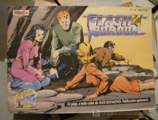 C&oacute;mics: Flash Gordon n&ordm; 14. Tebeos S.A., 1988. - Foto 1