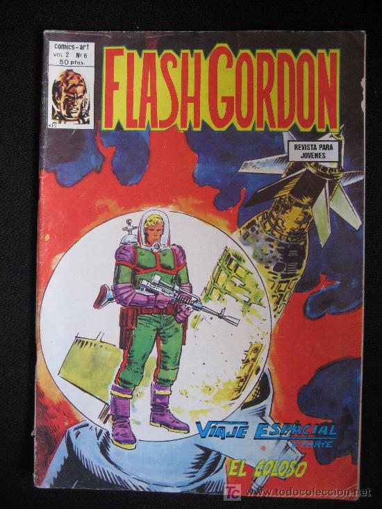 C&oacute;mics: FLASH GORDON  N&ordm; 6    1979 - Foto 1