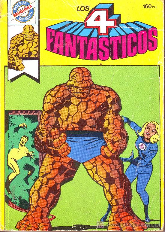 C&oacute;mics: pocket de ases n&ordm; 12: los 4 fant&aacute;sticos.A&ntilde;o 1981 - Foto 1