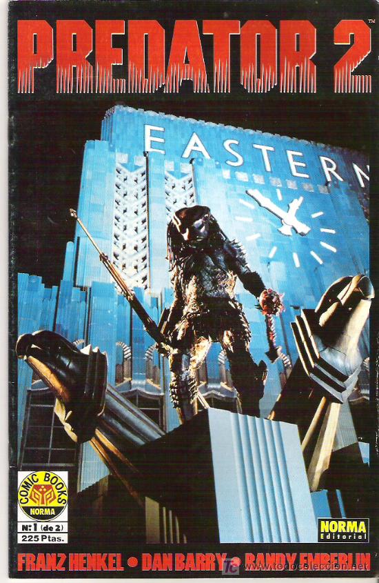 C&oacute;mics: PREDATOR 2- ******1990 EDICIONES NORMA NUMs1 y 2 - Foto 1