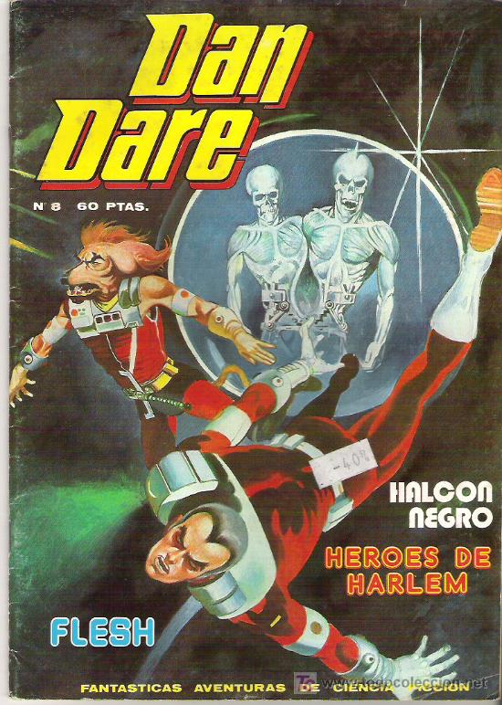 C&oacute;mics: DAN DARE - HALCON NEGRO Y HEROES DE HARLEM NUM 6 1979 - Foto 1