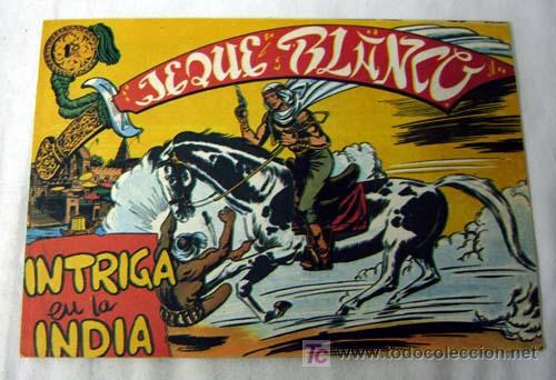 C&oacute;mics: Jeque Blanco n&ordm; 21 Intriga en la India Editorial Roll&aacute;n original - Foto 1