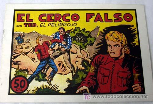 C&oacute;mics: El cerco falso con Ted el pelirrojo Ibercomics Ediciones 1982 reedici&oacute;n - Foto 1