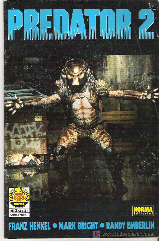 C&oacute;mics: PREDATOR 2- ******1990 EDICIONES NORMA NUMs1 y 2 - Foto 2