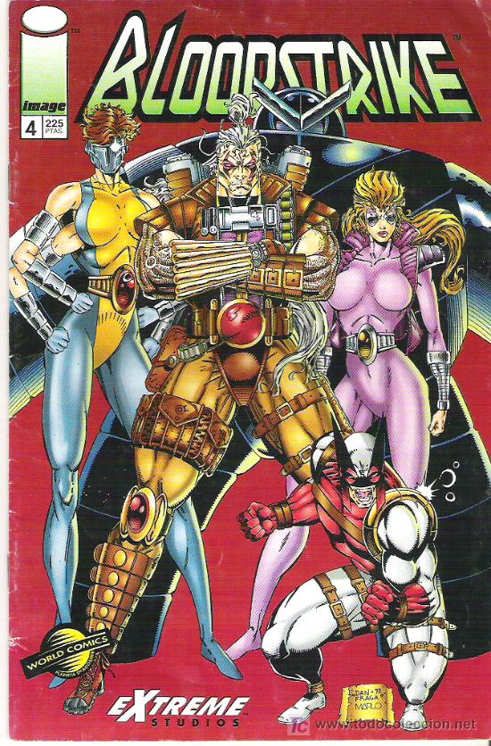 C&oacute;mics: BLOODSTRIKE - EXTREME ESTUDIOS NUM 4***1995 - Foto 1