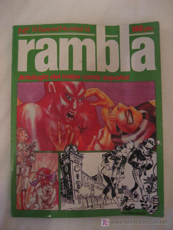 Fumetti: RAMBLA (ANTOLOGIA DEL MEJOR COMIC ESPA&Ntilde;OL) - ESPECIAL NAVIDAD - NUMEROS 13-14