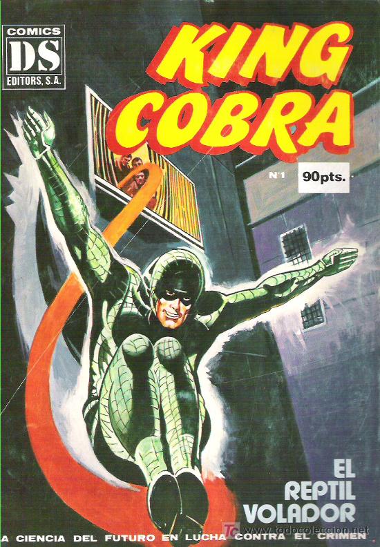 C&oacute;mics: KING COBRA - EL REPTIL VOLADOR ** NUM 1 ***1981 - Foto 1