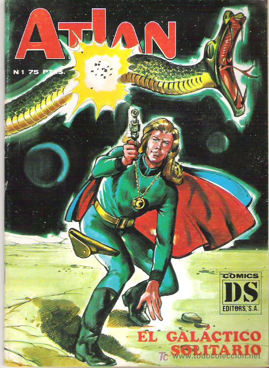 C&oacute;mics: ATLAN - EL GALACTICO SOLITARIO NUM 1****1981 - Foto 1