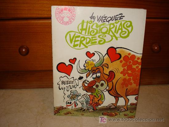 C&oacute;mics: V&Aacute;ZQUEZ - HISTORIAS VERDES - MAKOKI 1990 - Foto 1