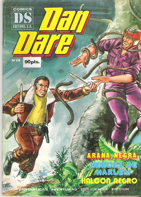 C&oacute;mics: DAN DARE -ARA&Ntilde;A NEGRA N&ordm; 13***1979 - Foto 1