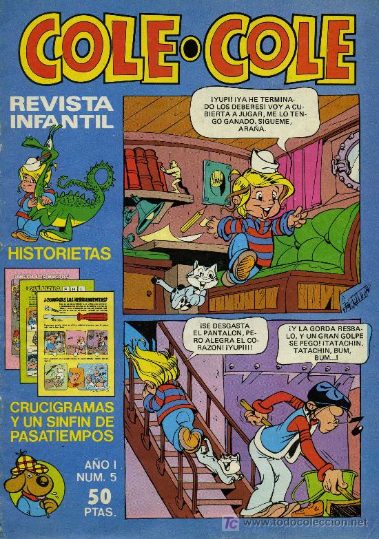 C&oacute;mics: Cole Cole  -  Revista Infantil  -  A&ntilde;o I, n&ordm; 5 - Foto 1