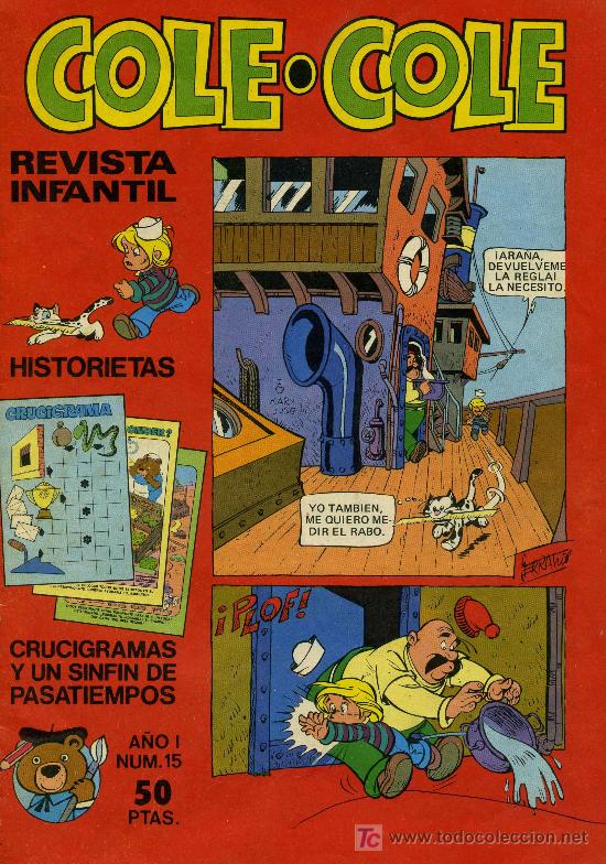 C&oacute;mics: Cole Cole  -  Revista Infantil  -  A&ntilde;o I, n&ordm; 15 - Foto 1