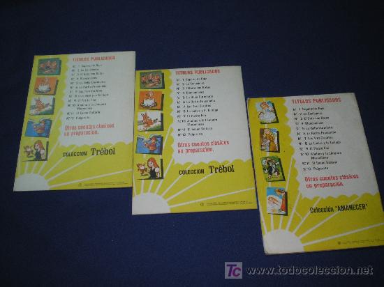 C&oacute;mics: CUENTOS COLECCION TREBOL  -  EDICIONES BOGA - Foto 2