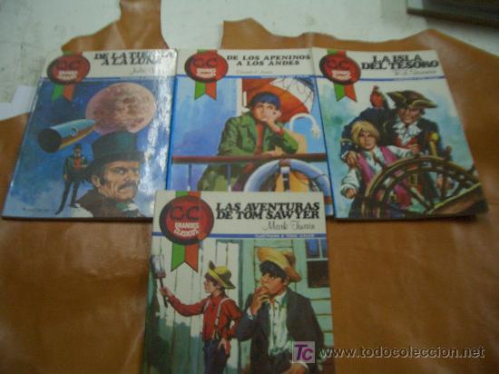 C&oacute;mics: GRANDES CLASICOS LOTE DE 4 - Foto 1
