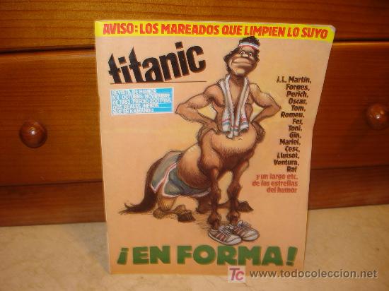C&oacute;mics: TITANIC REVISTA DE HUMOR N&ordm; 4 - &iexcl;EN FORMA! - Foto 1